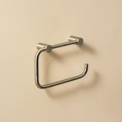 LOGIC PORTAROLLOS/TOALLERO ARO INOX CEPILLADO