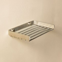 LOGIC JABONERA RECTANGULAR INOX CEPILLADO
