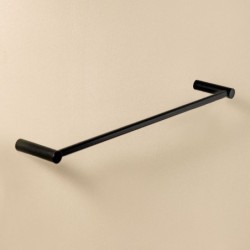 LOGIC TOALLERO 40 CM NEGRO MATE