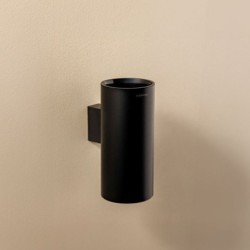 LOGIC PORTACEPILLOS PARED NEGRO MATE