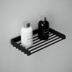 LOGIC JABONERA RECTANGULAR NEGRO MATE
