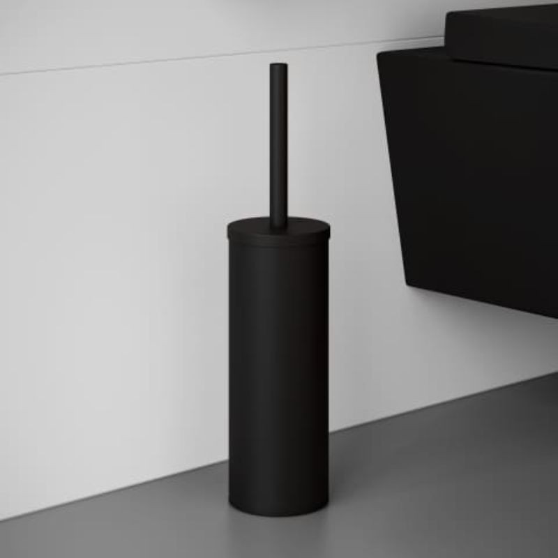 Escobillero de suelo negro mate Logic - Ferrolan