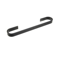 MATERIA TOALLERO 45 CM CM NEGRO MATE