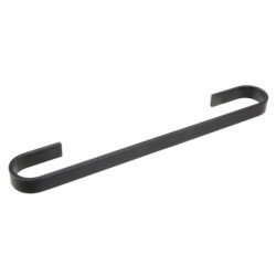 MATERIA TOALLERO 60 CM NEGRO MATE