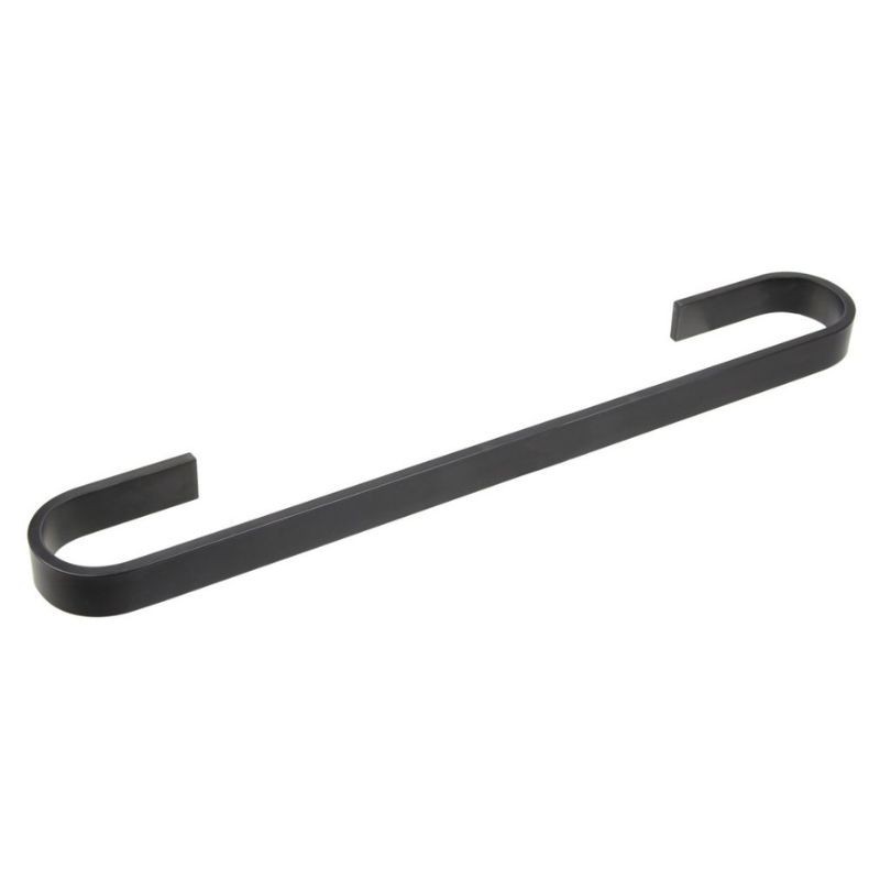 MATERIA TOALLERO 60 CM NEGRO MATE