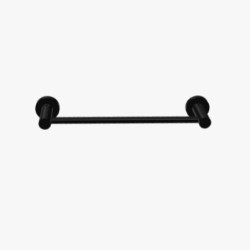 TOALLERO 33,5 CM PLUS NEGRO MATE
