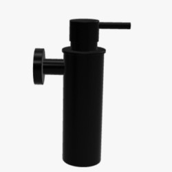 PLUS DOSIFICADOR JABÓN PARED NEGRO MATE