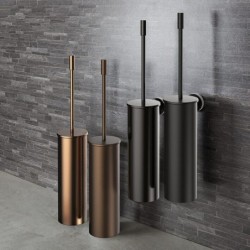 PLUS ESCOBILLERO PARED NEGRO MATE