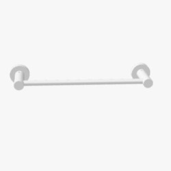 TOALLERO 33,5 CM PLUS BLANCO MATE