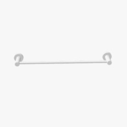 TOALLERO 63,5 CM PLUS BLANCO MATE