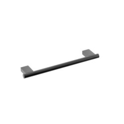 TOMO TOALLERO BARRA 35 CM NEGRO MATE