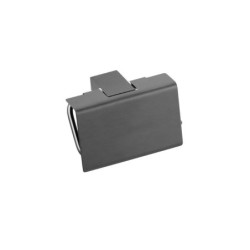 TOMO PORTAROLLOS CON TAPA GUN METAL