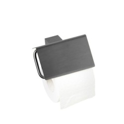 TOMO PORTAROLLOS CON TAPA GUN METAL