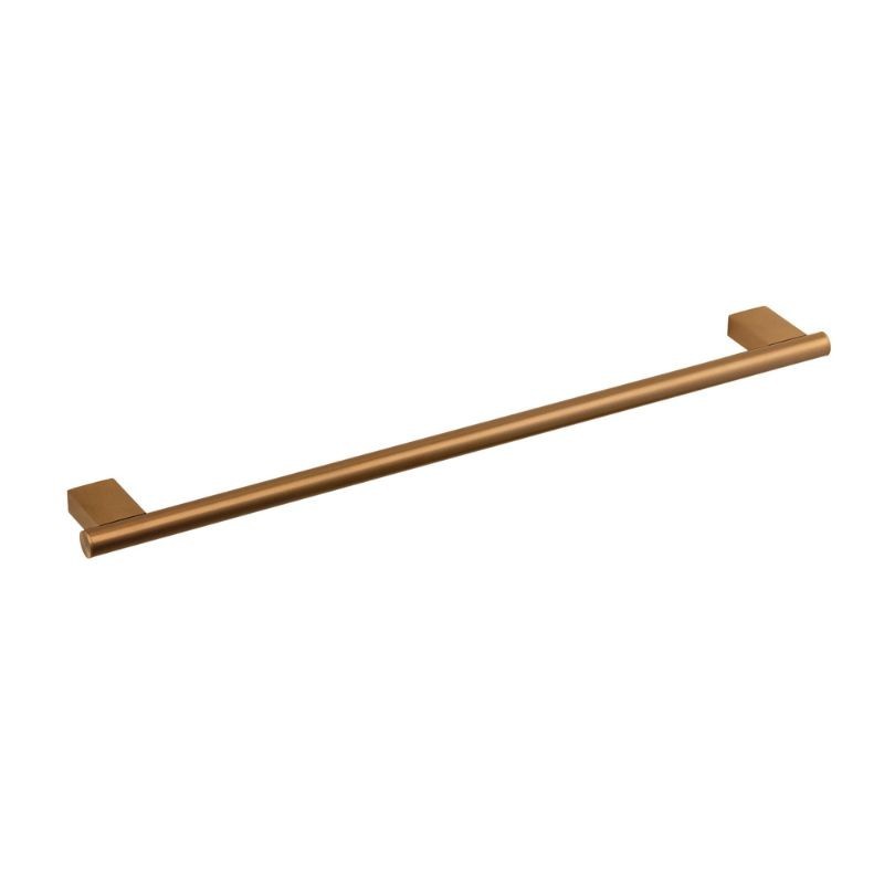 TOMO TOALLERO BARRA 60 CM BRONCE CEPILLADO