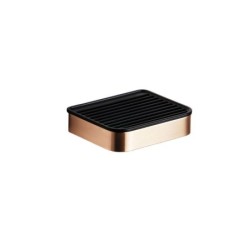 TOMO JABONERA PARED BRONCE CEPILLADO