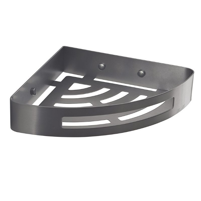 NERVA JABONERA ANGULAR VARILLA GUN METAL