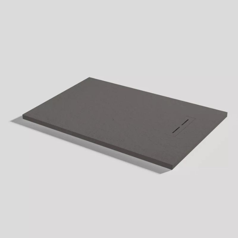PLATO DUCHA ALMA SLATE LAVA 100X70