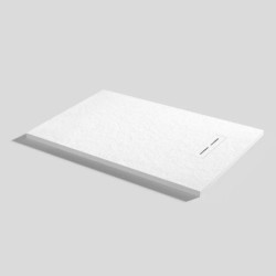 PLATO DUCHA ALMA SLATE BLANCO 140X70