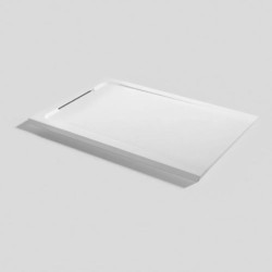 PLATO DUCHA HALO ZERO BLANCO 100X80