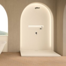 PLATO DUCHA TRACE BONE 100X80