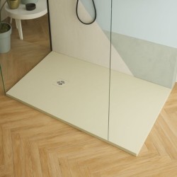 PLATO DUCHA NEO KROMAT LISO BEIGE 100X80