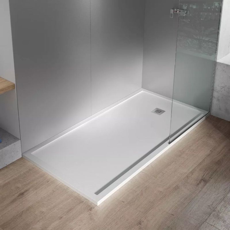 Plato de ducha Arq Zero blanco 120x80