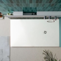 PLATO DUCHA NEO KROMAT LISO BLANCO 120X80