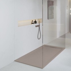 PLATO DUCHA NEO MOCCA 100X90