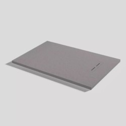 PLATO DUCHA ALMA SLATE CEMENTO 120X90