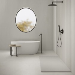 PLATO DUCHA TRACE CENERE 140X90