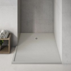 PLATO DUCHA NEO KROMAT LISO CEMENT 140X90