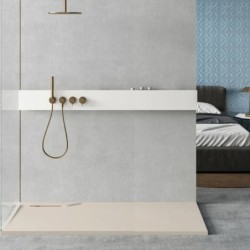 PLATO DUCHA TWINS YR KROMAT PIETRA 140X90