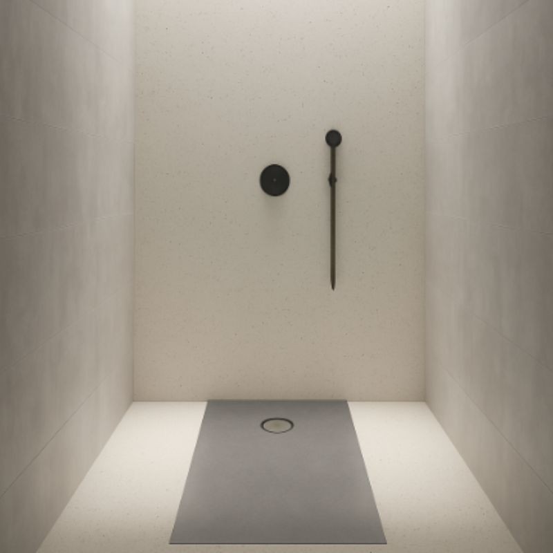 PLATO DUCHA SELENE GRIS 160X80