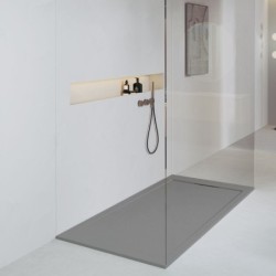 PLATO DUCHA NEO GRIS 160X80