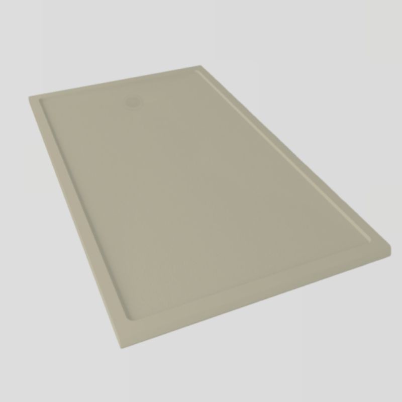 PLATO DUCHA QUADRO KROMAT BEIGE 160X80