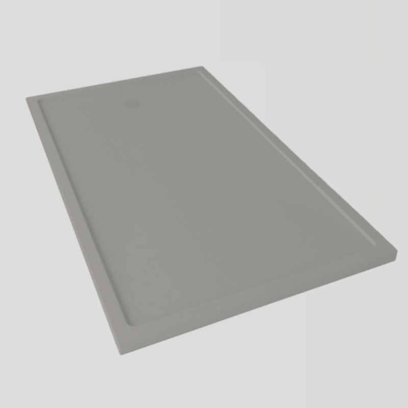 PLATO DUCHA QUADRO KROMAT CEMENT 160X80