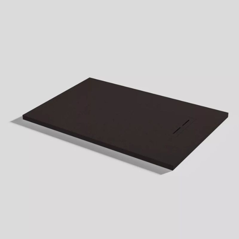 PLATO DUCHA ALMA SLATE MOKA 160X90