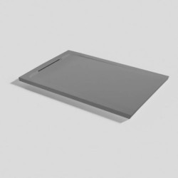 PLATO DUCHA HALO ZERO CEMENTO 160X90