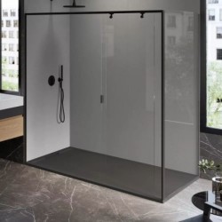 PLATO DUCHA HALO ZERO LAVA 160X90