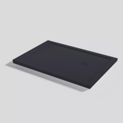 PLATO DUCHA ARQ ZERO NEGRO 160X90