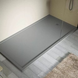 PLATO DUCHA ARQ MIA ZERO CEMENTO 160X90