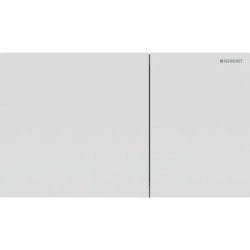 PULSADOR GEBERIT SIGMA70 DOBLE DESCARGA SQUARE BLANCO MATE 250 MM