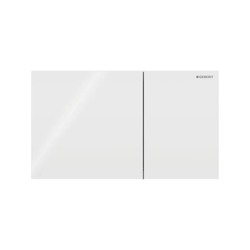 PULSADOR GEBERIT SIGMA70 DOBLE DESCARGA SQUARE BLANCO 250 MM