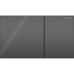 PULSADOR GEBERIT SIGMA70 DOBLE DESCARGA SQUARE NEGRO 250 MM