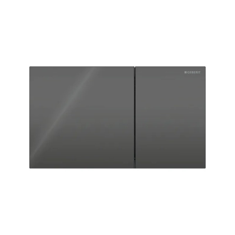 PULSADOR GEBERIT SIGMA70 DOBLE DESCARGA SQUARE NEGRO 250 MM