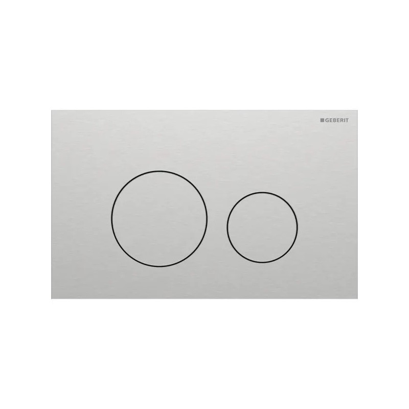 Pulsador Geberit Sigma40 para doble descarga, round