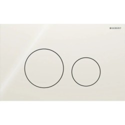 Pulsador Geberit Sigma40 para doble descarga, round