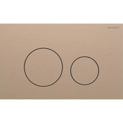 Pulsador Geberit Sigma40 para doble descarga, round