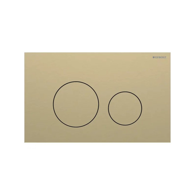 Pulsador Geberit Sigma40 para doble descarga, round