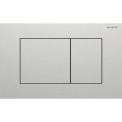 Pulsador Geberit Sigma40 para doble descarga, square